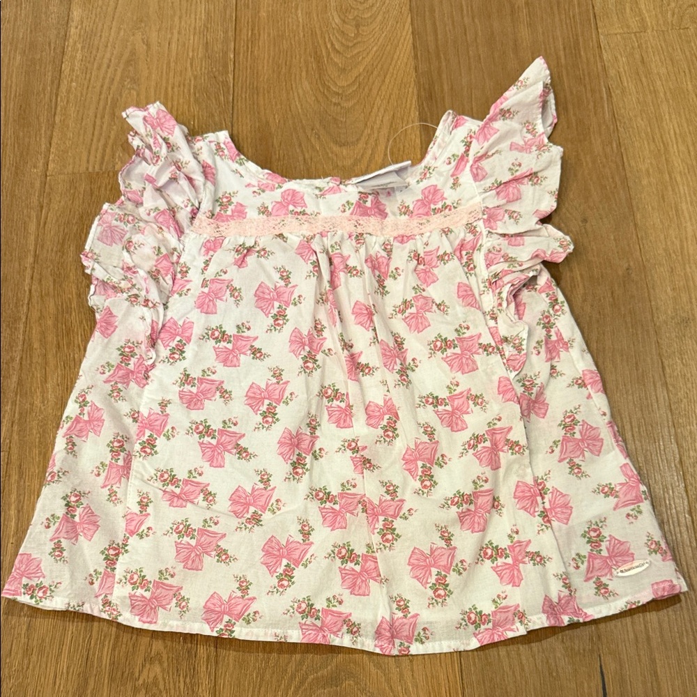 American Girl X Loveshackfancy Rosa Beau Top - 10